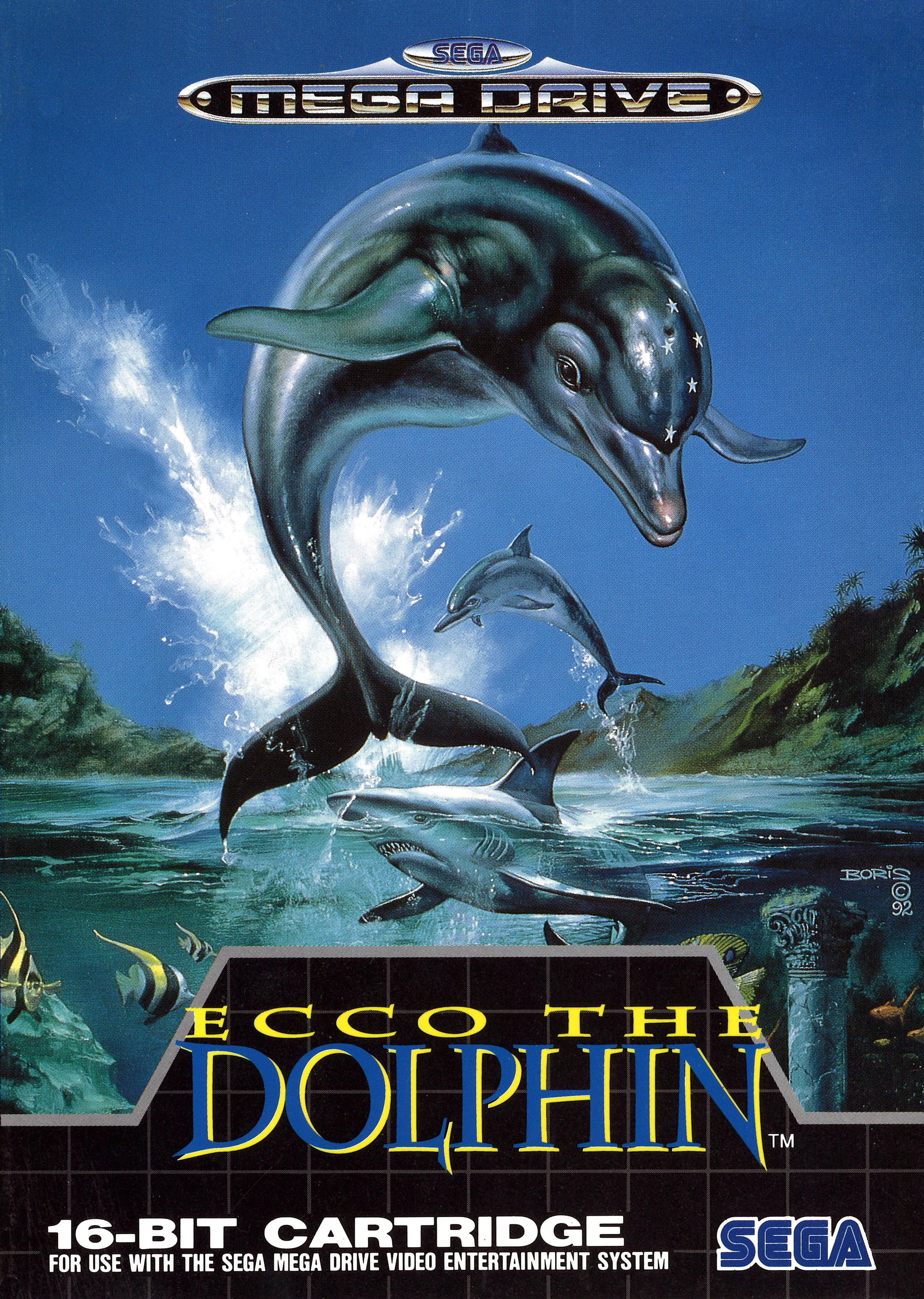 Ecco the Dolphin (Mega Drive) poster